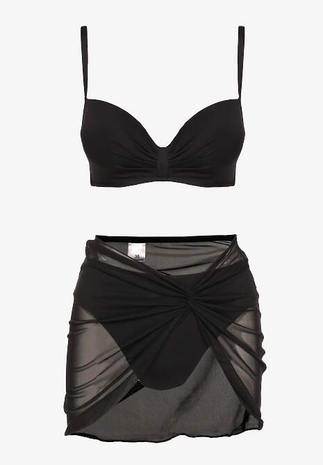 Costum de baie bikini Natovena Negru 5