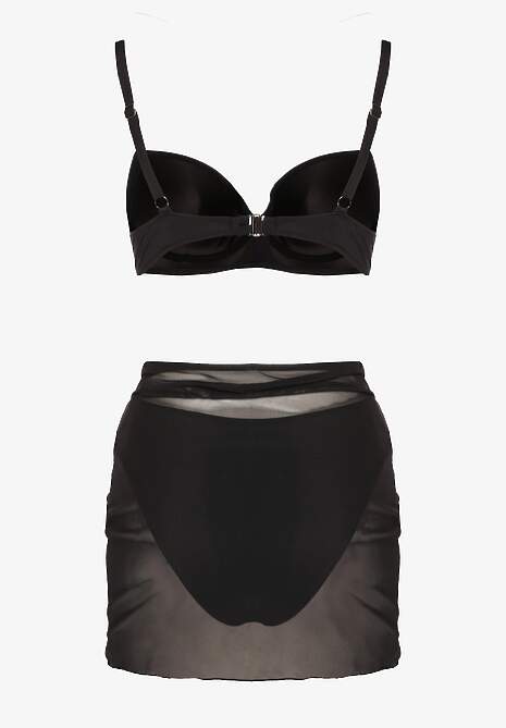 Costum de baie bikini Natovena Negru 6