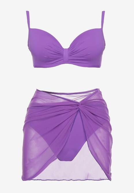 Costum de baie bikini Natovena Mov 5