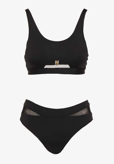 Costum de baie bikini Natelina Negru 5