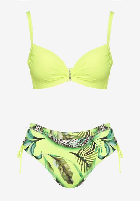 Costum de baie bikini Sadorene Verde deschis 5