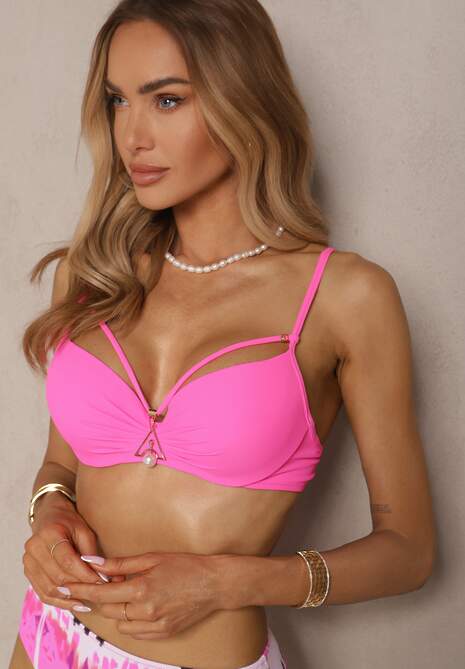Costum de baie bikini Wiobella Fucsia 4