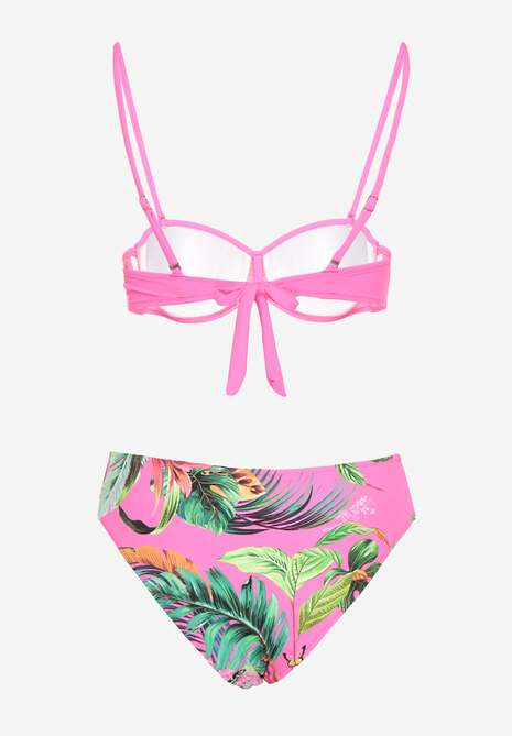 Costum de baie bikini Natorea Fucsia 6