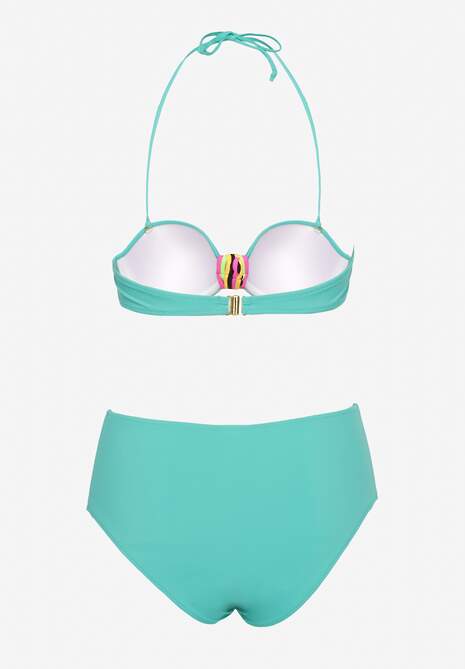 Costum de baie bikini Natamara Verde închis 6