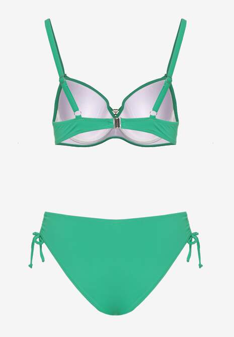 Costum de baie bikini Natrissa Verde închis 6