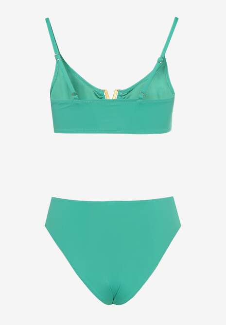 Costum de baie bikini Kinniela Verde închis 6