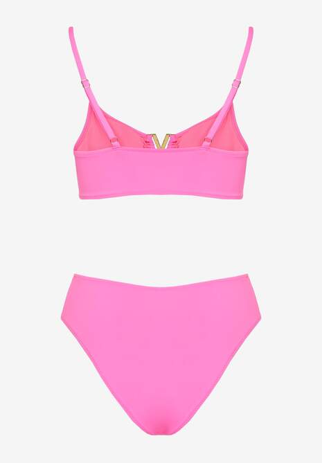 Costum de baie bikini Kinniela Fucsia 6