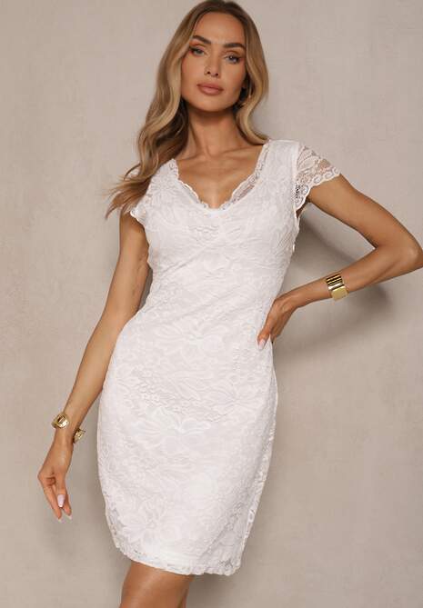 Rochie Kinana Albă 4