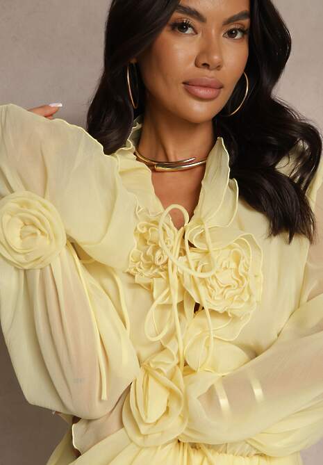 Rochie Mirindia Galbenă 5