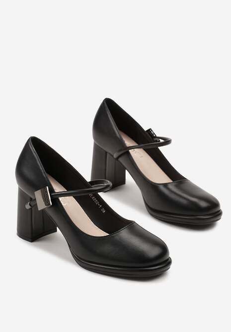 Pantofi casual Sadeirae Negri 5