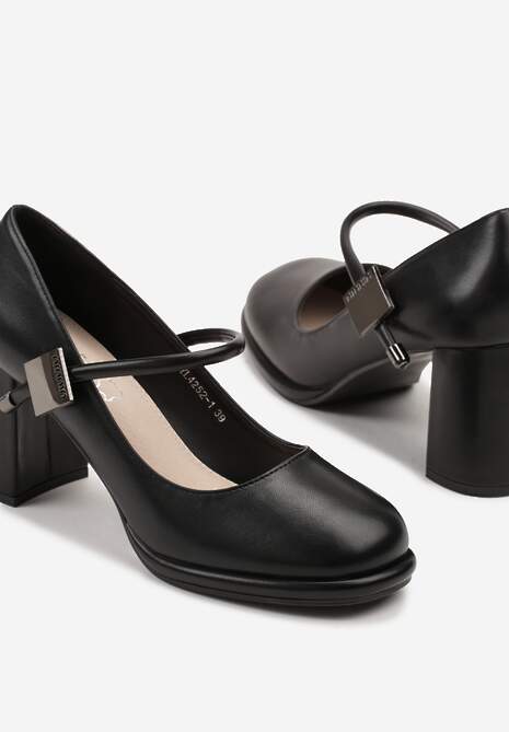 Pantofi casual Sadeirae Negri 6