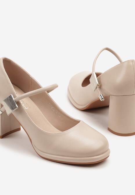 Pantofi casual Sadeirae Bej 6