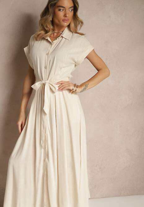 Rochie Rinaira Bej 4