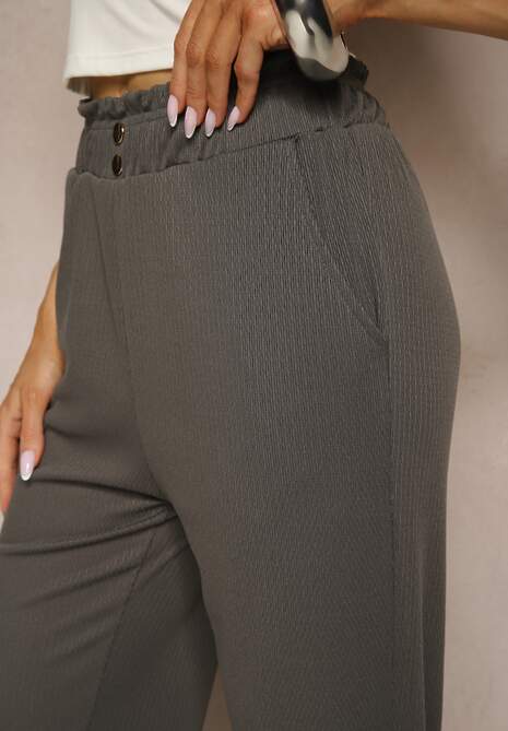 Pantaloni Lunalitia Gri închis 5