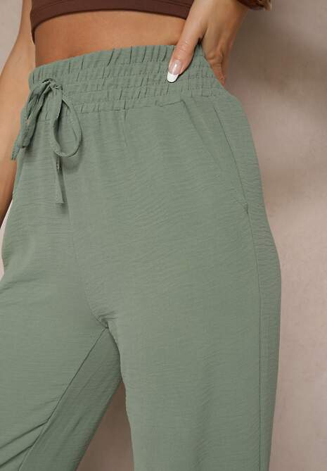 Pantaloni Savimirae Verde închis 5