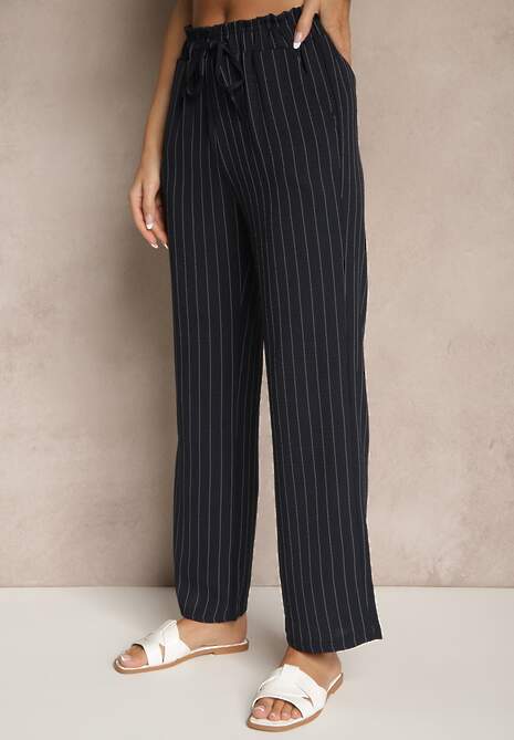 Pantaloni Linariena Bleumarin 4