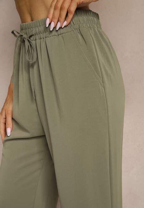Pantaloni Miralira Bej închis 5