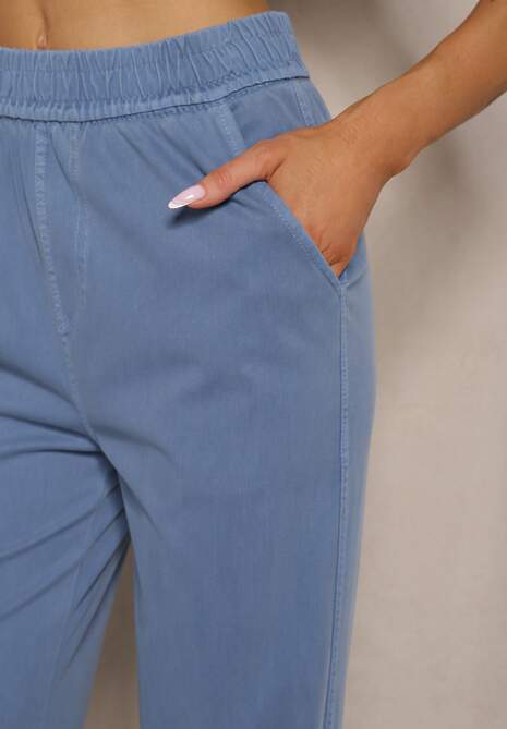 Pantaloni Linowena Albaștri 5