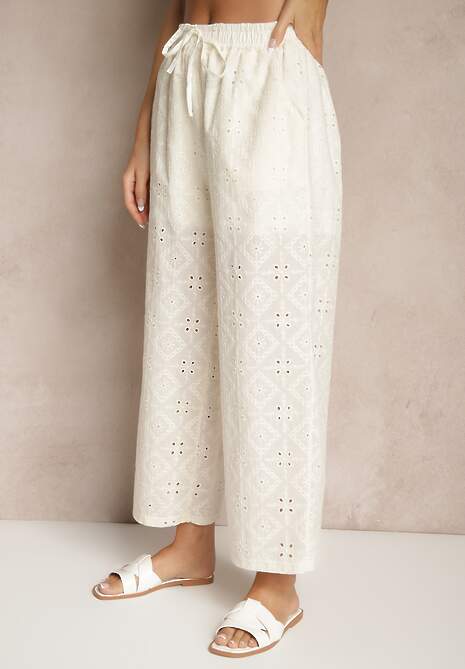 Pantaloni Mevirona Bej deschis 4