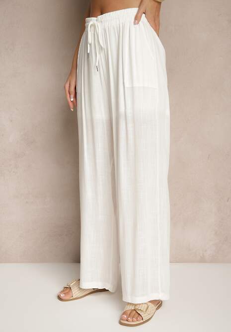 Pantaloni Efridessa Albi 4