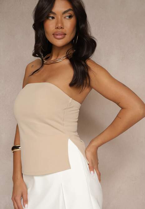 Top Saliera Bej deschis 4