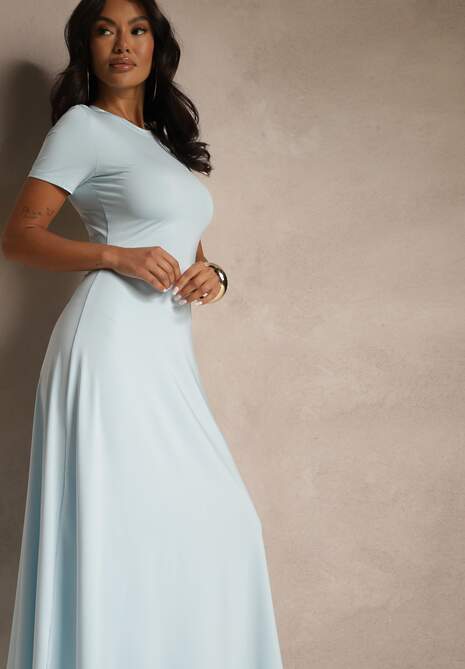 Rochie Liranisea Albastru deschis 4