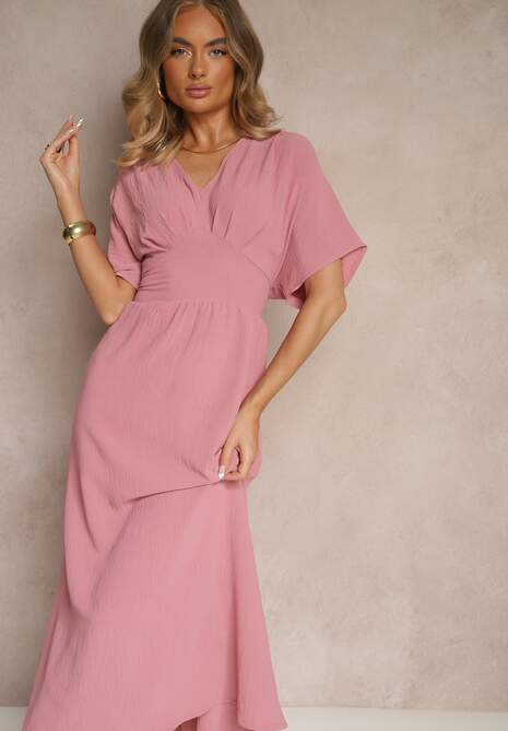 Rochie Filaviela Roz închis 4