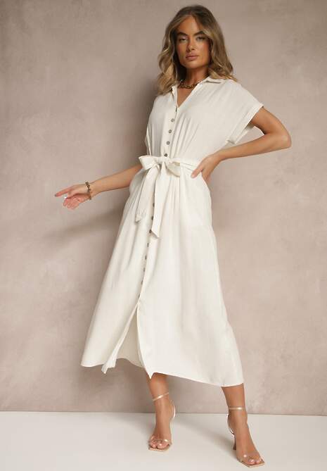 Rochie Efralissea Bej deschis 4