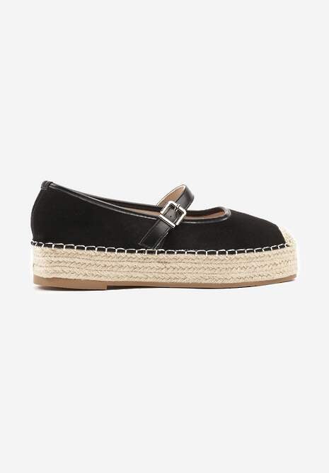 Espadrile Fevolise Negre 4
