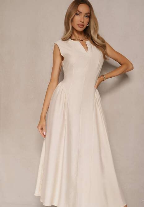 Rochie Lirune Bej 4