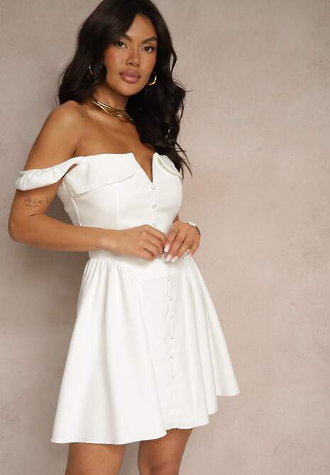 Rochie Salaviel Albă 4