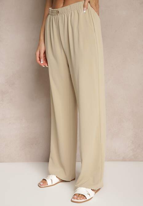 Pantaloni Saliella Bej 4