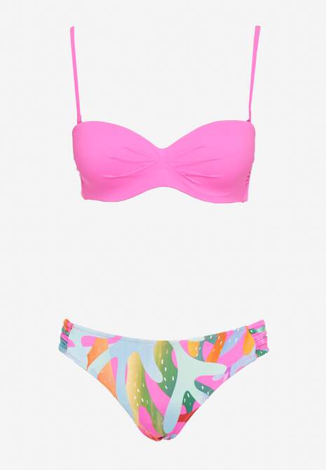 Costum de baie bikini Salenthia Fucsia 5