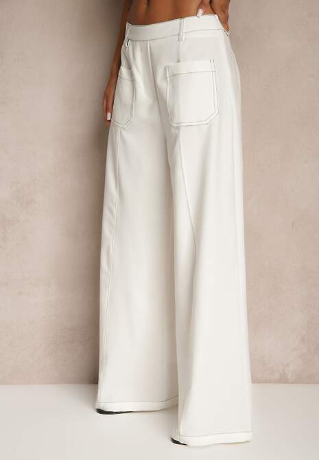 Pantaloni Linadia Albi 4