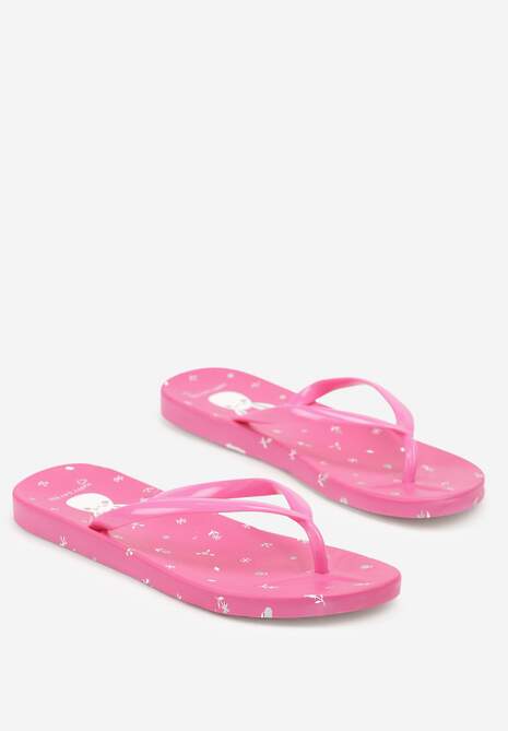 Șlapi Pasiluna Fucsia 5