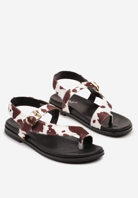 Sandale Reavessa Negru cu alb 5