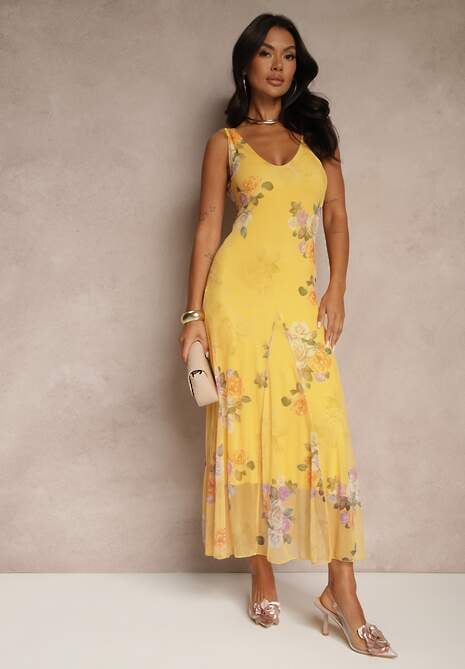 Rochie Milosea Galbenă