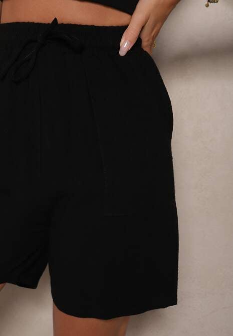 Pantaloni scurți Dorotella Negri 5