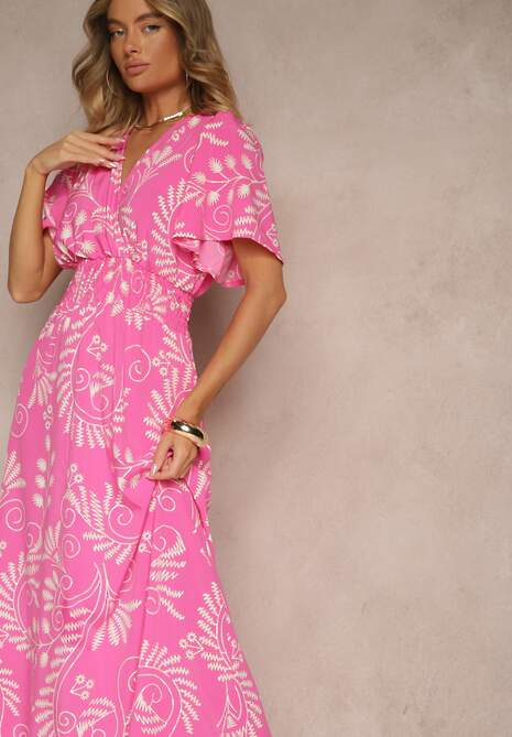 Rochie Lunasena Fucsia 4