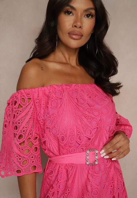 Rochie Tiavelle Fucsia 5