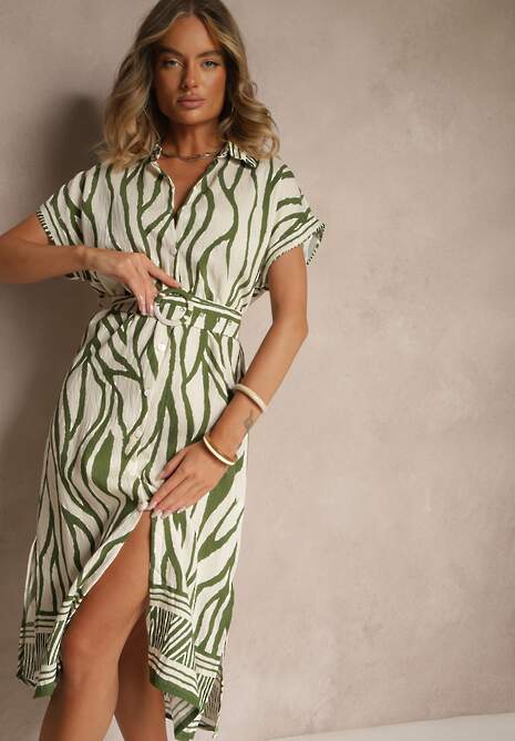 Rochie Gebbie Verde 4