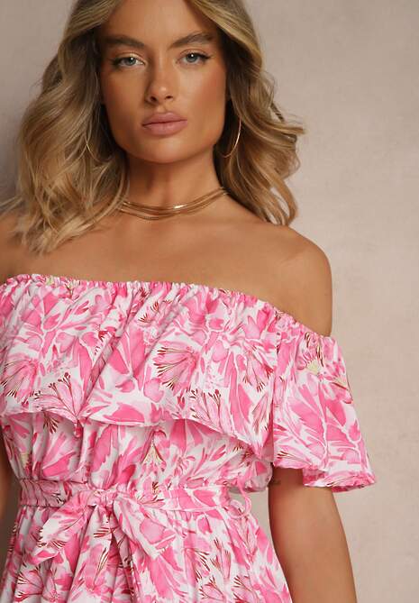 Rochie Tiarice Roz 5