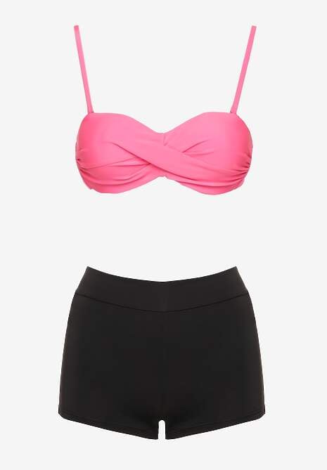Costum de baie bikini Vinalle Fucsia 5