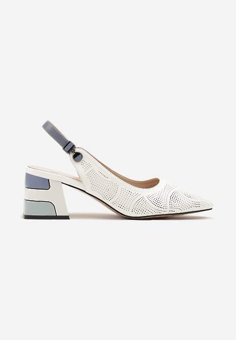 Pantofi cu toc Milanelle Albi 4