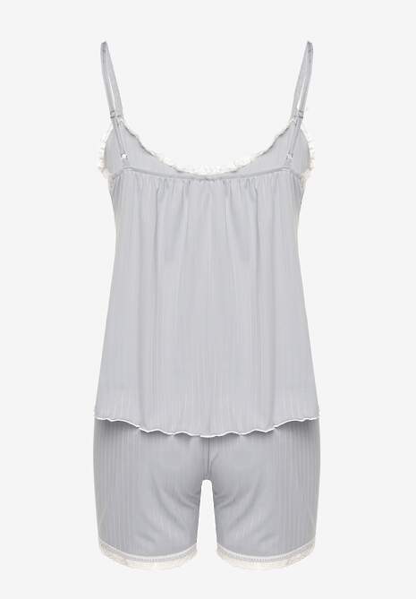 Compleu pijama Firavielle Gri deschis 6