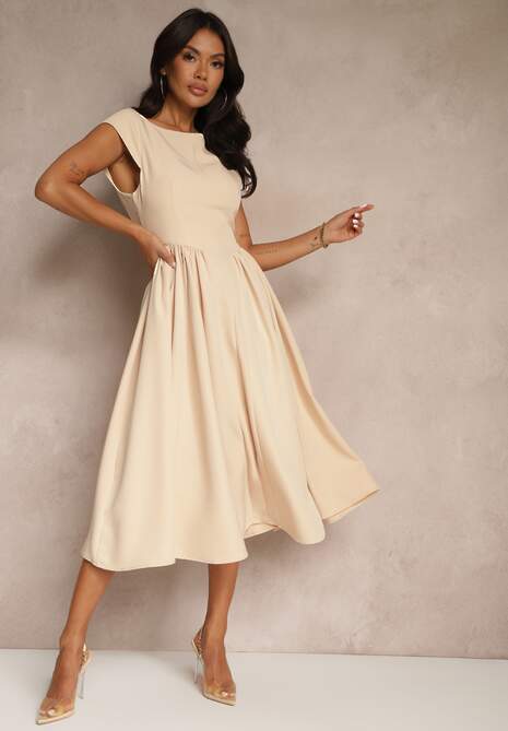 Rochie Milioria Bej