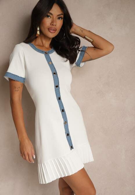 Rochie Natinese Albă 4