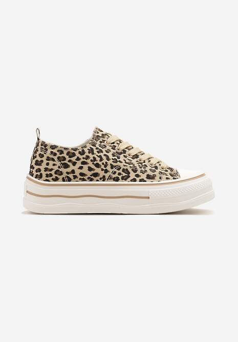 Teniși înalți Natirinne Imprimeu leopard 4