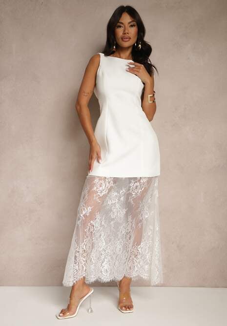 Rochie Zireonie Albă