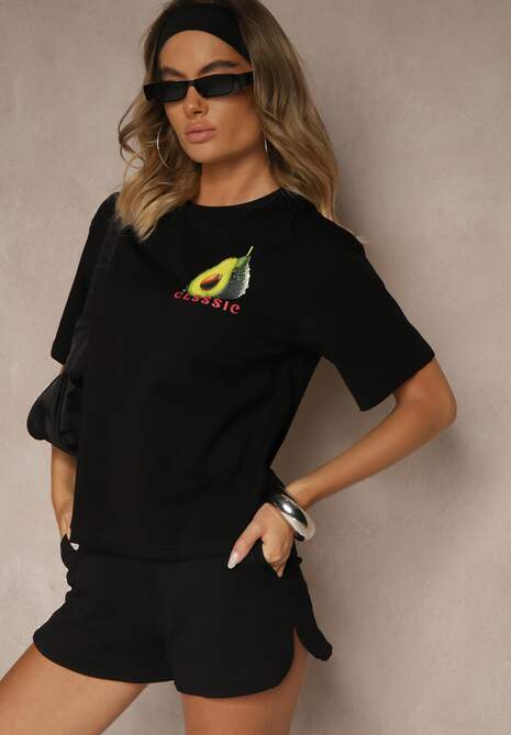 T-shirt Tilannia Negru 4